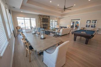 Clubhouse with billiard/ entertainment space